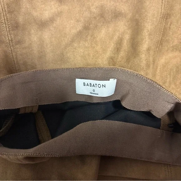 Babaton Tan Pencil Skirt Size 0 - Picture 2 of 2